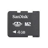 Sandisk 4GB Memory Stick Micro M2 Card for Sony Ericsson K610 K750 K770i K800 W580 W710 W810 W850 W880 W890 Z530 Z550 Z610 Z710 Z750a Z900