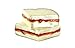 Old World Christmas Peanut Butter & Jelly Sandwich Glass Blown Ornament