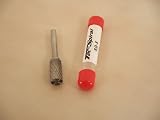 Tec-Spiral SB5 TUNGSTEN CARBIDE ROTARY BURR 1/4 SHANK 1/2 HEAD Cylinder with End Cut