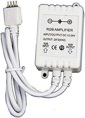 DC 12V 6A Common Anode LED Amplifier For 3528/5050 RGB SMD LED Light Strips