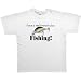 MENS T-SHIRT : LIGHT BLUE - LARGE - I Have A Reeltirement Plan Fishing - Funny Retirement Gift Lure