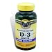 Spring Valley - Vitamin D-3 5000 IU, 100 Softgels