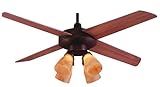 Royal Pacific 1006HS Affinity 4-Blade 50-Inch Ceiling Fan, Heatherstone wit ....