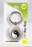 HY-KO PROD CO #KF613 SLV Yin-Yang Key Chain