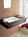All Products : Scarabeo by Nameeks Art. 8032 White Gaia Above Counter or Built-In Ceramic Washbasin with Overflow f