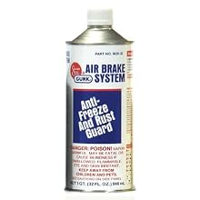 Gunk M2832 Air Brake System Anti-Freeze and Rust Guard - 32 oz.