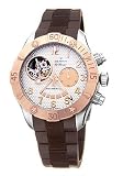 Zenith 86-0516-4021-01-R650 Defy Classic Silver Tone Dial Rubber Men's Automatic Power Reserve Indicator Watch