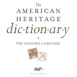 American Heritage Dictionary of the English Language CD-ROM
