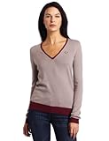 IMAGE OF Fred Perry Women's V-Neck Sweater