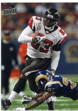 Alge Crumpler Tennessee Titans 2008 Upper Deck #8 Football Card