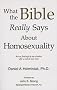 What the Bible Really Says About Homosexuality
