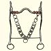 Sporting Goods : Low Port Paso Fino Bit w/Copper Rollers