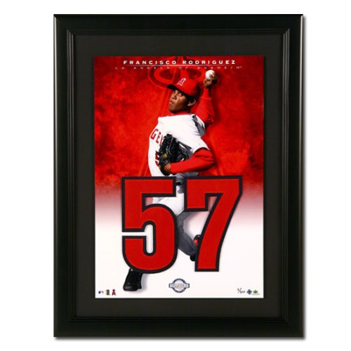Los Angeles Angels of Anaheim - Frankie Rodriguez Upper Deck MLB Jersey Numbers Collection