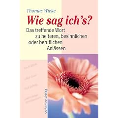 Wie sag ich's?