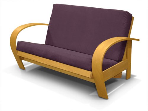  : So4mat - Curve 2 - Seater - Suedette Aubergine
