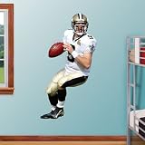 Drew Brees New Orleans Saints NFL Fathead REAL.BIG Wall Graphics