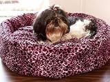 Faux Fur and Velvet Gabby Bed