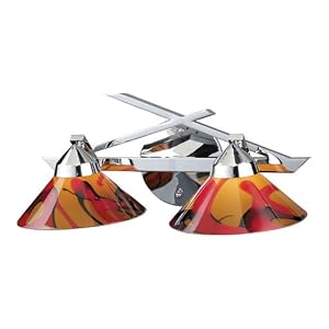 Elk Lighting Refraction Collection 2 Light Wall Sconce With A Polished Chrome Finish 1471... by ELK Lighting