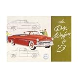 1951 DODGE WAYFARER Sales Brochure Literature Book by Dodge