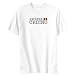 T-Shirt White Elegant Flag 