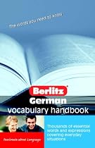 German Vocabulary Berlitz Handbook (Berlitz Handbooks)