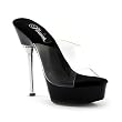 Pleaser Shoes Women��s ALLURE-601 5 1/2" Heel Mule Available in 2 Colors