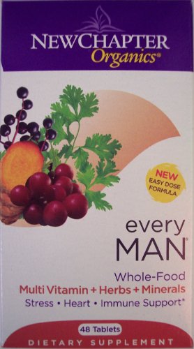New Chapter Organics Every MAN Multi Vitamin + Herbs + Minerals