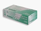 Safe-Touch Powder Free Vinyl Exam Gloves, Small - 100/Box