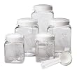 Snapware 60002BXS Square Grip 10-Piece Airtight Dry-Food Canister Set
