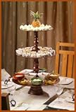 Copper 3 Tier Serving Tray