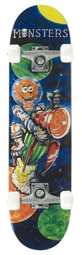 Childrens Toyshop  Toys : Stateside Monsters Complete Skateboard - Space Cadet