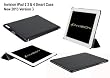 Invision� New iPad 4 (with Retina Display) iPad 3 & iPad 2 Case Cover in Black - Front & Back Protection Smart Cover With Magnetic Auto Wake & Sleep Function - Full Grade Leather (PU) with Smooth Satin Inner Cloth - Premium Quality with Superior Design Features - Independently Recommended by "Which?" Magazine. ..(Black.. iPad 2, 3 & 4 Case)