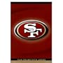 San Francisco 49ers (Logo) Sports Poster Print - 24x36 Poster Print, 22x34