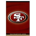San Francisco 49ers (Logo) Sports Poster Print - 24x36 Poster Print, 22x34
