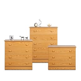 Oak 4-Drawer Chest
