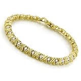 1.00ctw. 'X' Designer Diamond Bracelet - 7.25