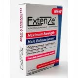 ExtenZe Natural Male Enhancement Extra Strength Formula, 30-Count (3-Pack)