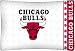 NBA Chicago Bulls Pillow case/logo - White (Standard) 