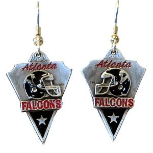NFL Atlanta Falcons Cast Dangle Earrings