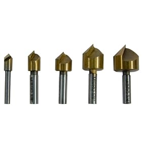 Click here to buy Mibro 589201 5-Piece Titanium Coated Countersinks by Mibro.