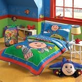 JAY JAY THE JET PLANE 4pc TODDLER BEDDING SET New Crib Boy
