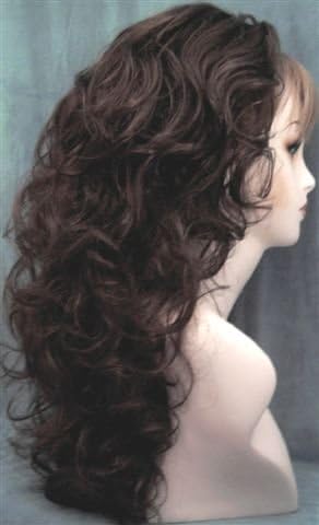 KNOCKOUT Reversible 3/4 Wig Fall #33 DARK AUBURN by FOREVER YOUNG