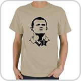 T-Shirt Wayne Rooney ::: Colours: skyblue, sand, white and deepred ::: Sizes: S-XL (football)