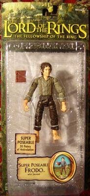 Childrens Toyshop  Toys : Super Poseable Frodo With Journal Epic Trilogy Figure