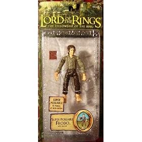 Super Poseable Frodo With Journal Epic Trilogy Figure