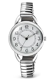 Vintage Style Round Face Expandable Watch
