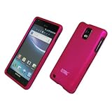 EMPIRE Hot Pink Rubberized Hard Case Cover for AT&T Samsung Infuse 4G I997
