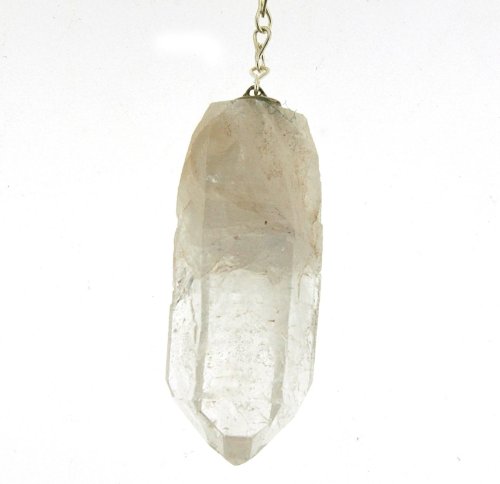 Natural Crystal Quartz Pendulum.