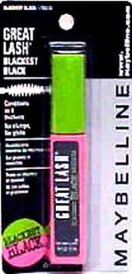 Maybelline Great Lash Mascara Blackest Black (6-Pack) (Wimperntusche) Preisvergleich