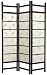 Simple Elegant Unique Distinctive Hand Crafted - 6ft. Botanic Japanese Shoji Privacy Floor Screen Room Divider - 3 Colors